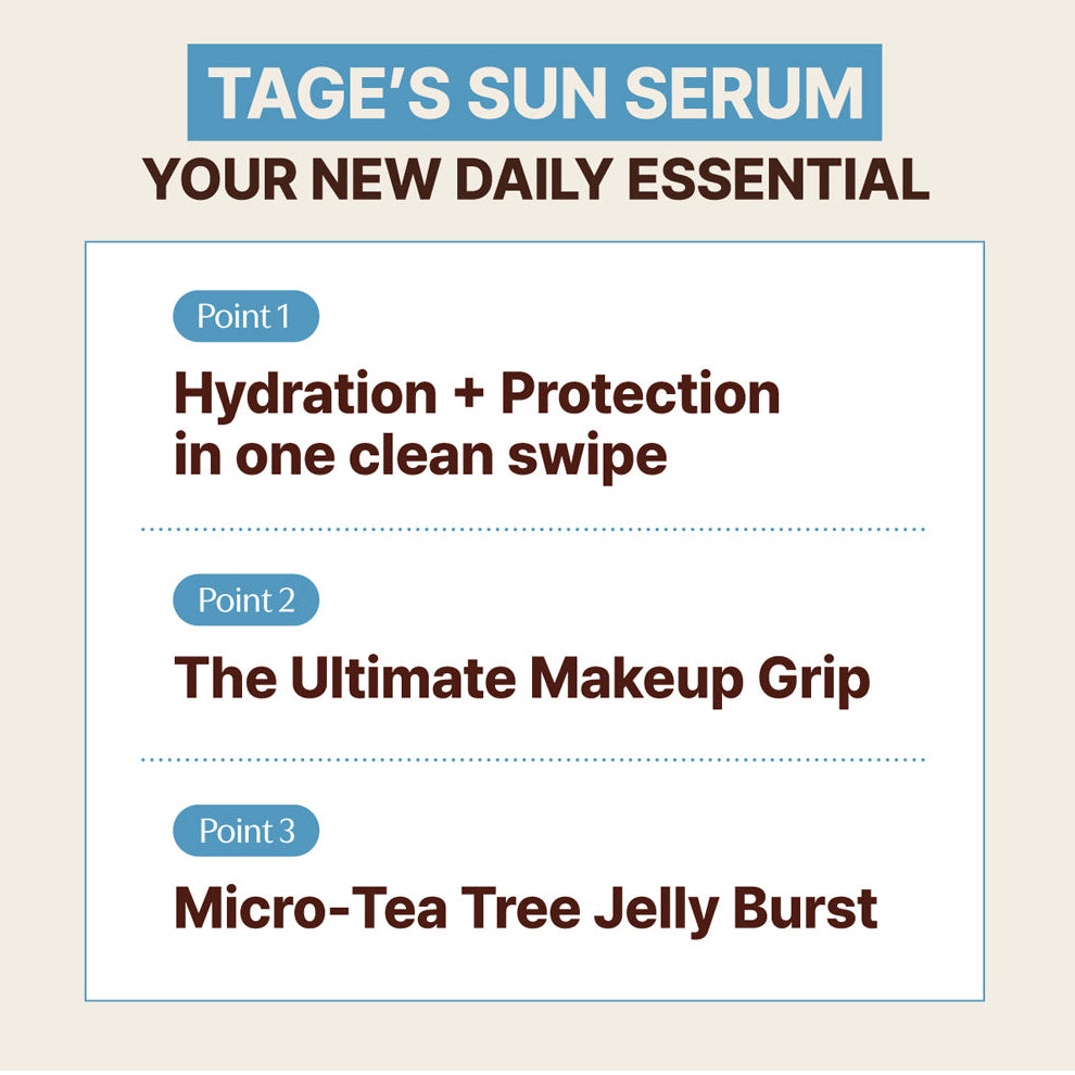 Tage - Cica-Tree Water Jelly Sun Serum [50ml]