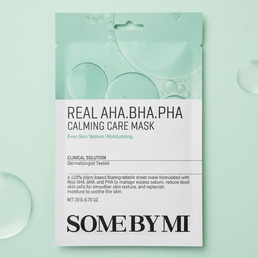 SOMEBYMI - Real AHA.BHA.PHA Calming Care Mask