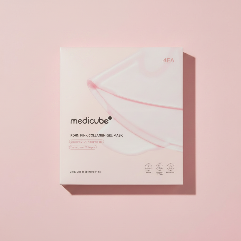 medicube - PDRN Pink Collagen Gel Mask Set [28g x 4 sheets]