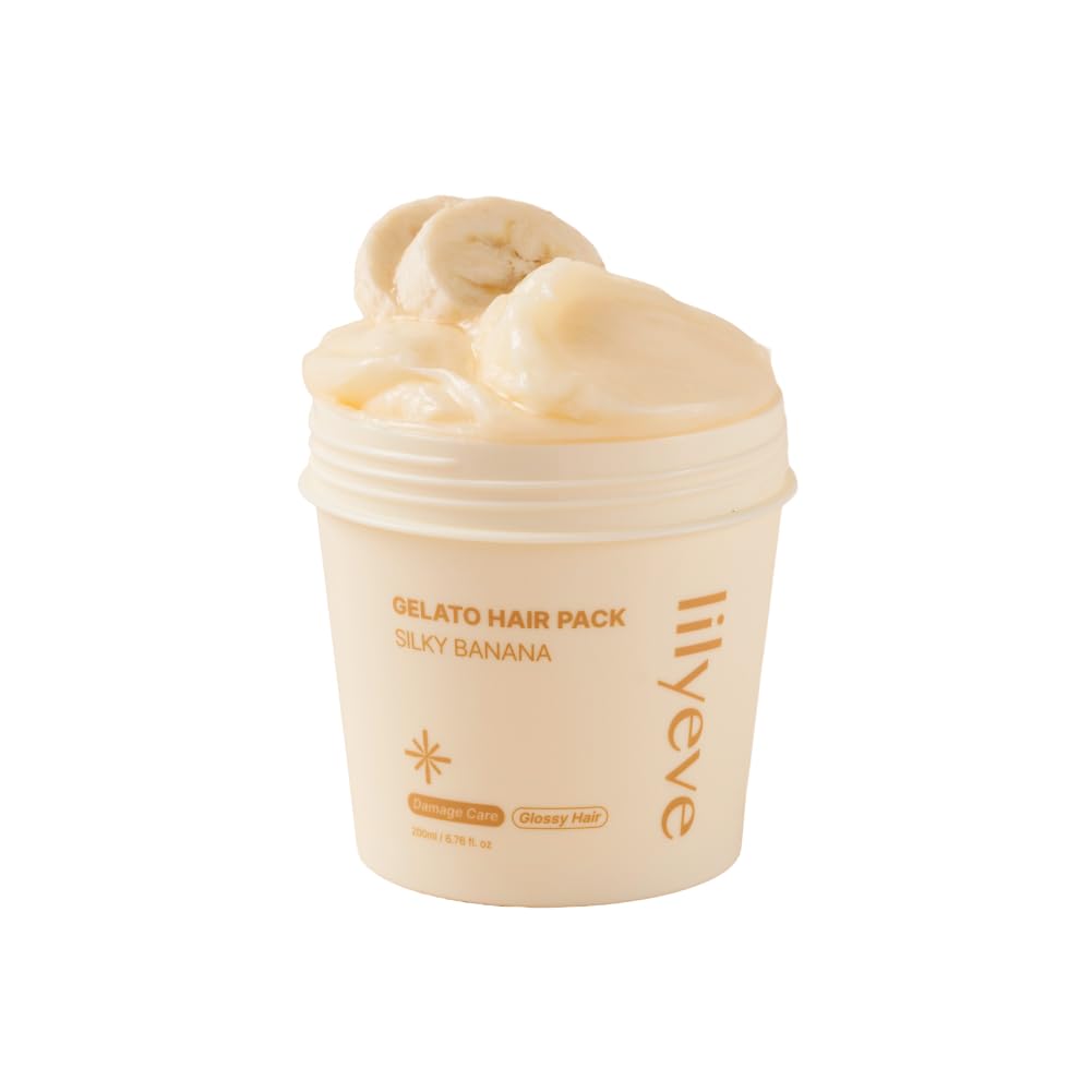 Lilyeve - Repair:Turn Gelato Hair Pack Silky Banana 200ml