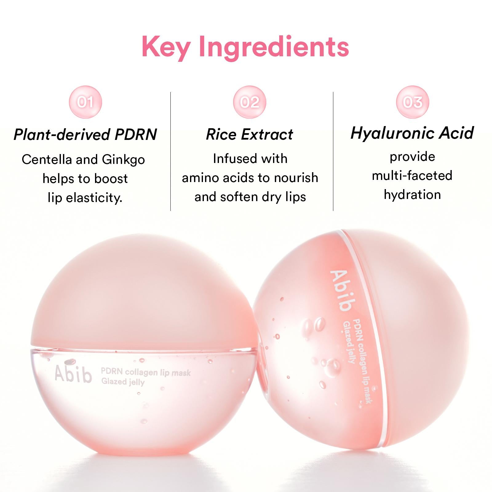 Abib PDRN Collagen Lip Mask Glazed Jelly