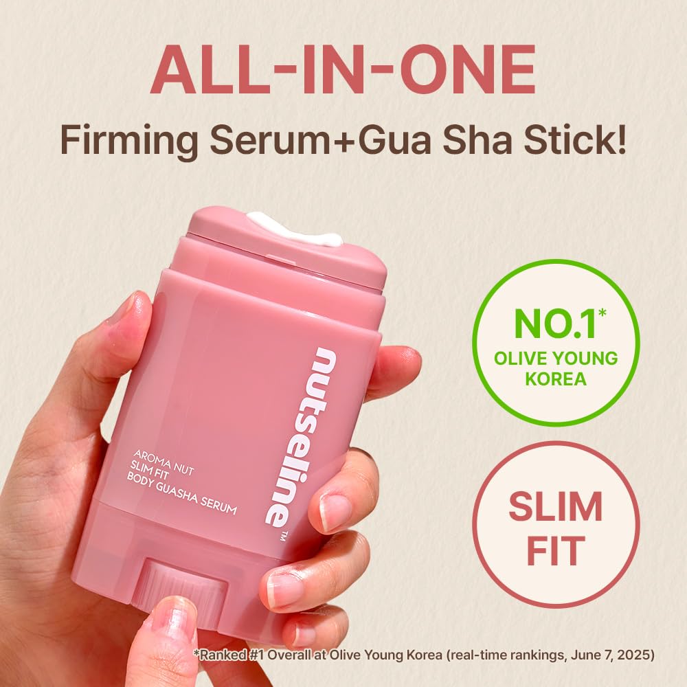 Nutseline Slim Fit Gua Sha Serum – Korean Beauty Firming & Contouring Body Serum