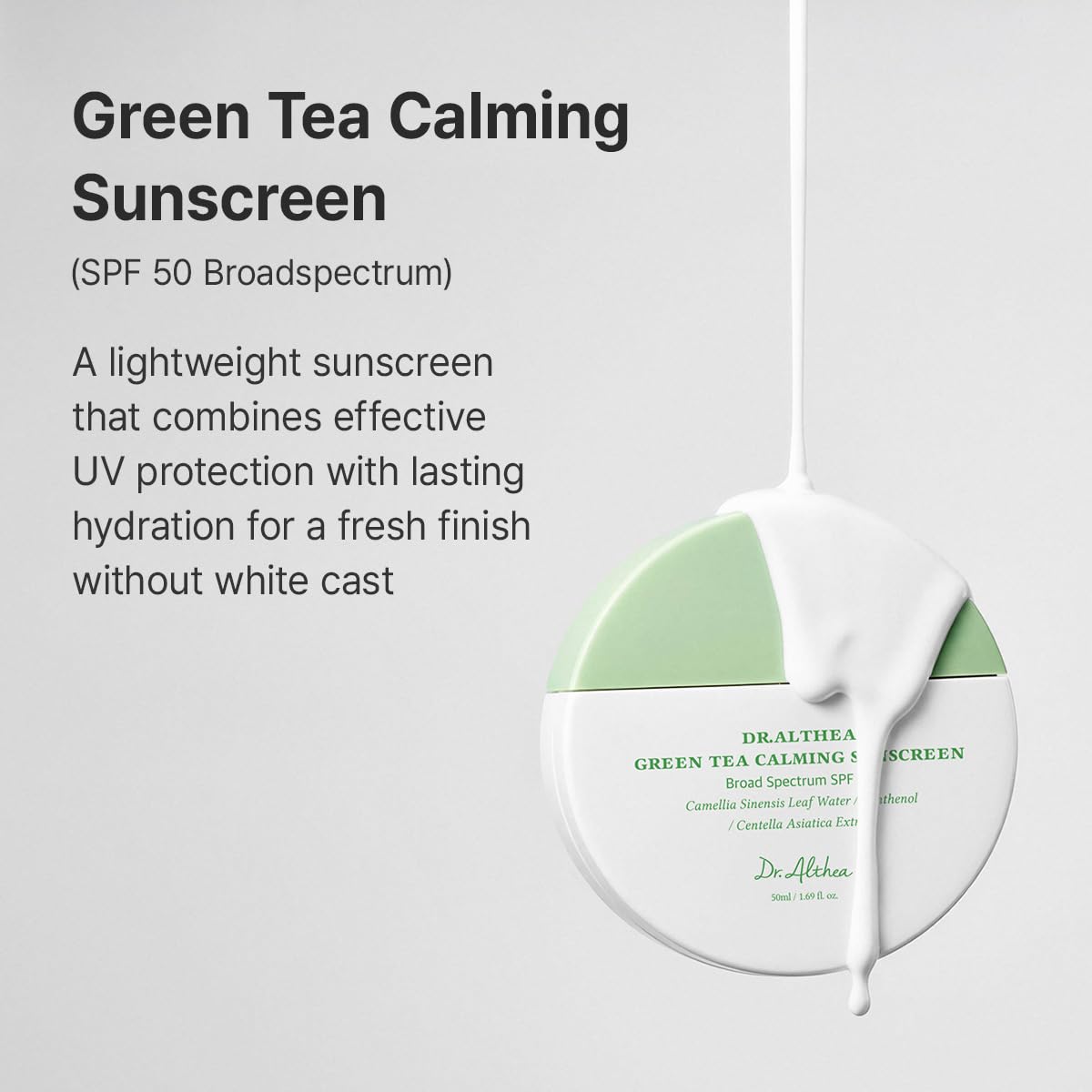 Dr.Althea - Green Tea Calming Sunscreen SPF 50