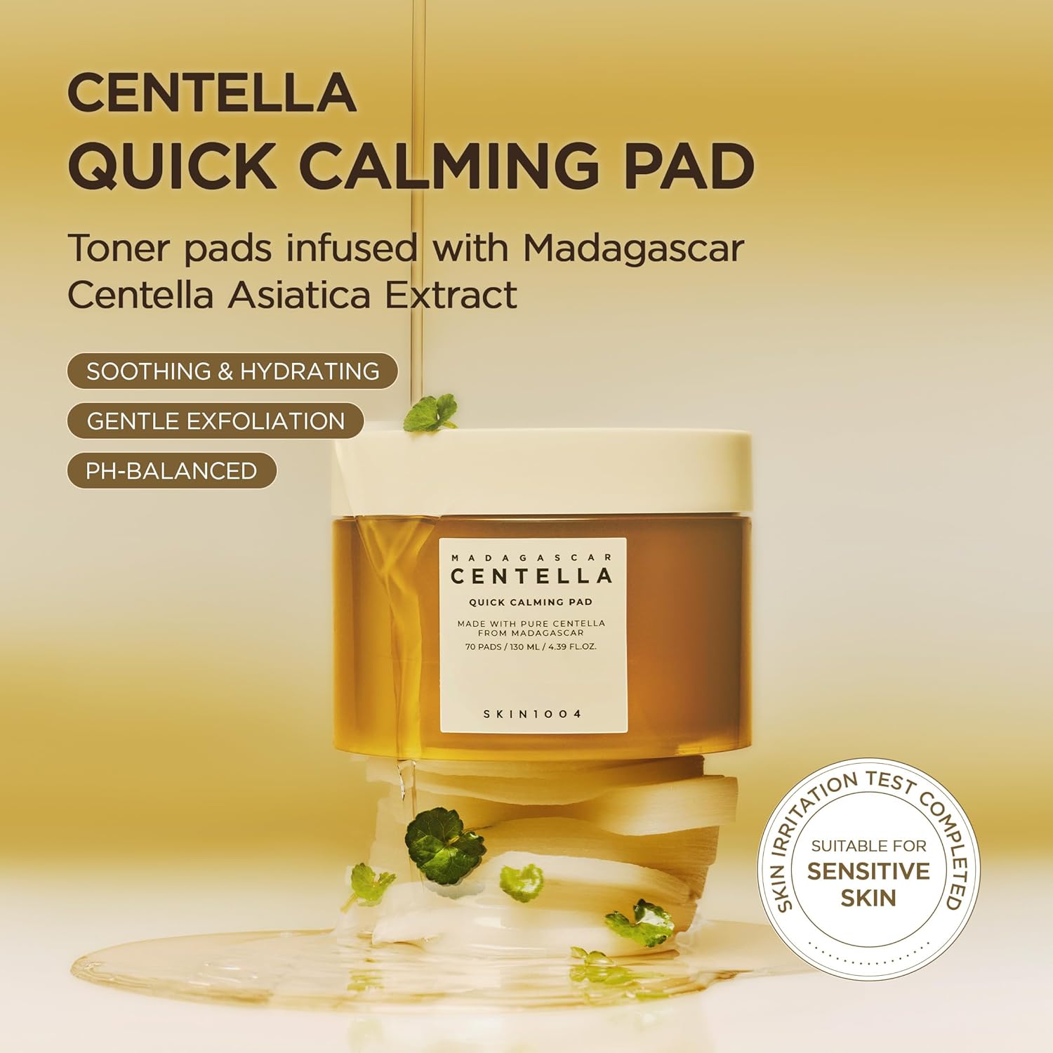 Skin1004 Madagascar Centella Quick Calming Pad 70ea