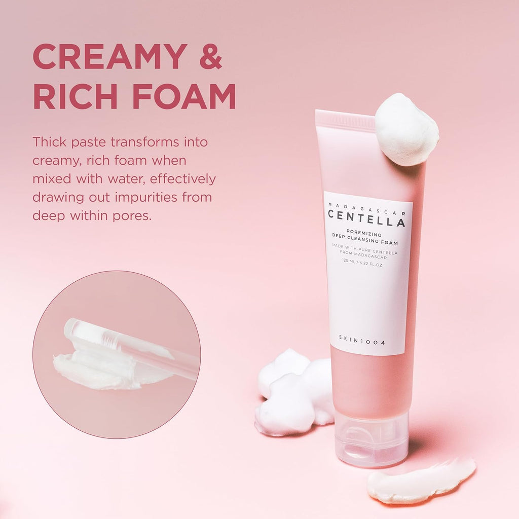 Skin1004 - Madagascar Centella Poremizing Deep Cleansing Foam 125ml