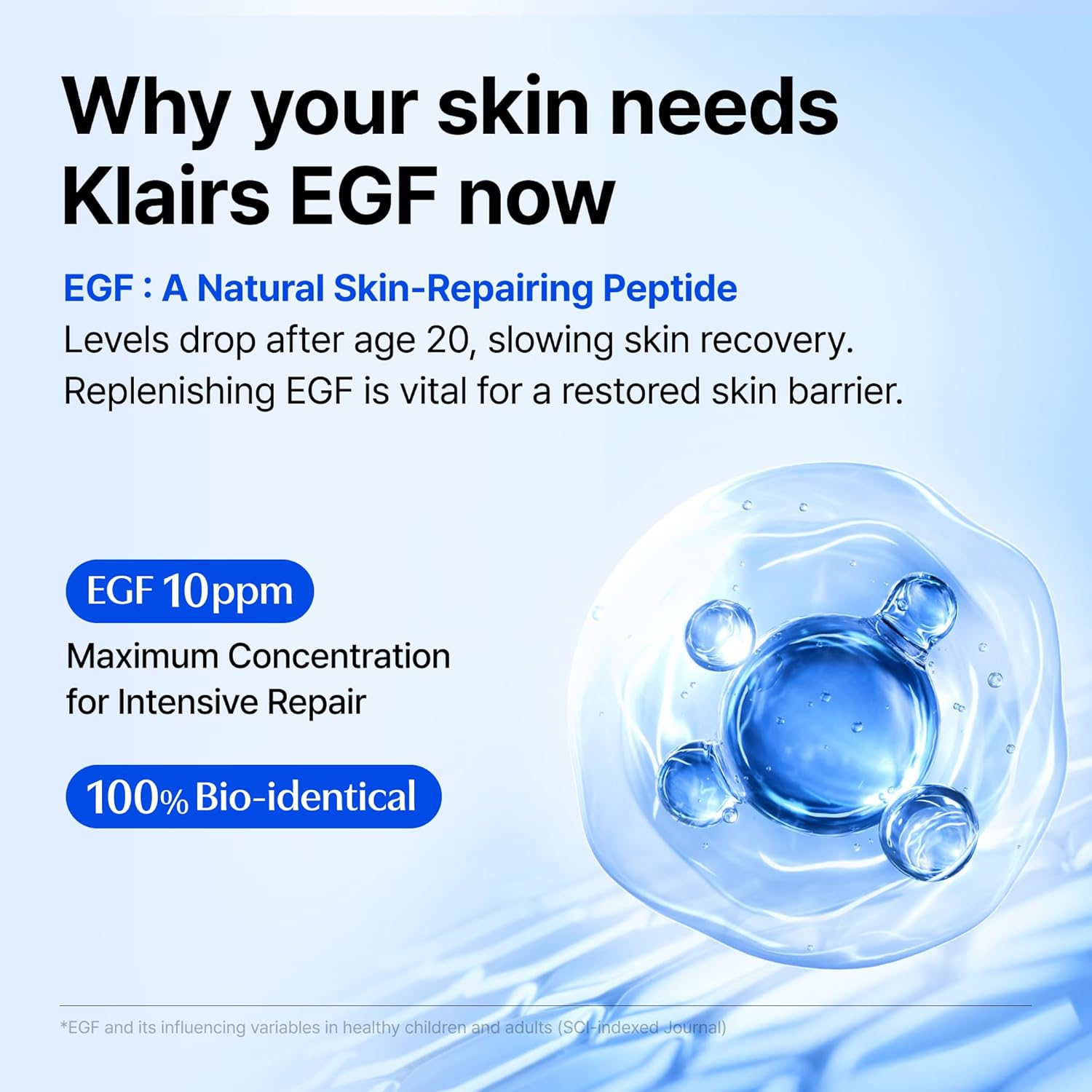 Dear, Klarins - EGF Blue Youth Activating Drop [50ml]