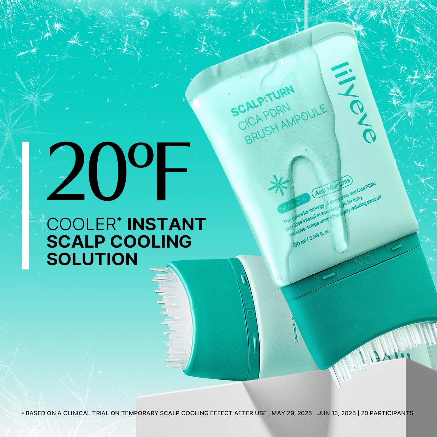 lilyeve - Scalp Turn Cica PDRN Brush Ampoule [100ml]