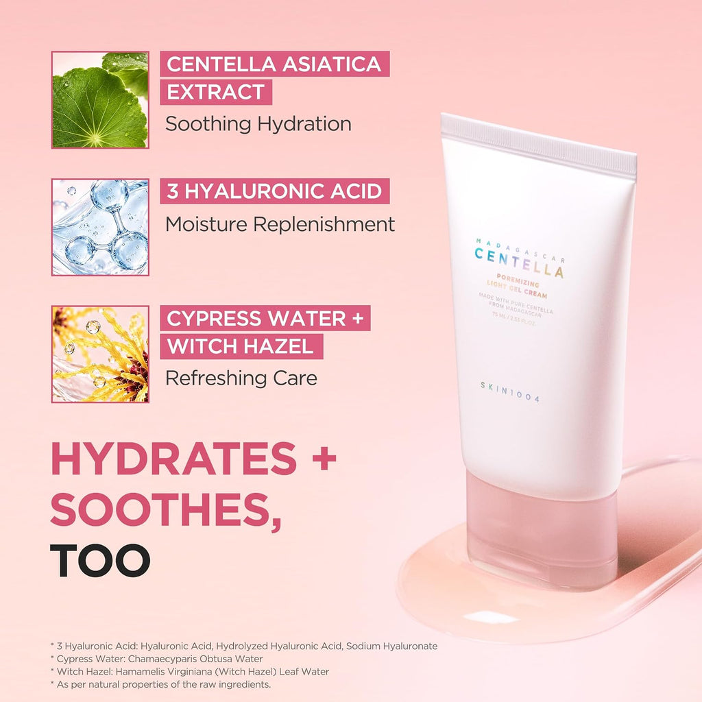 Skin1004 - Madagascar Centella Poremizing Light Gel Cream