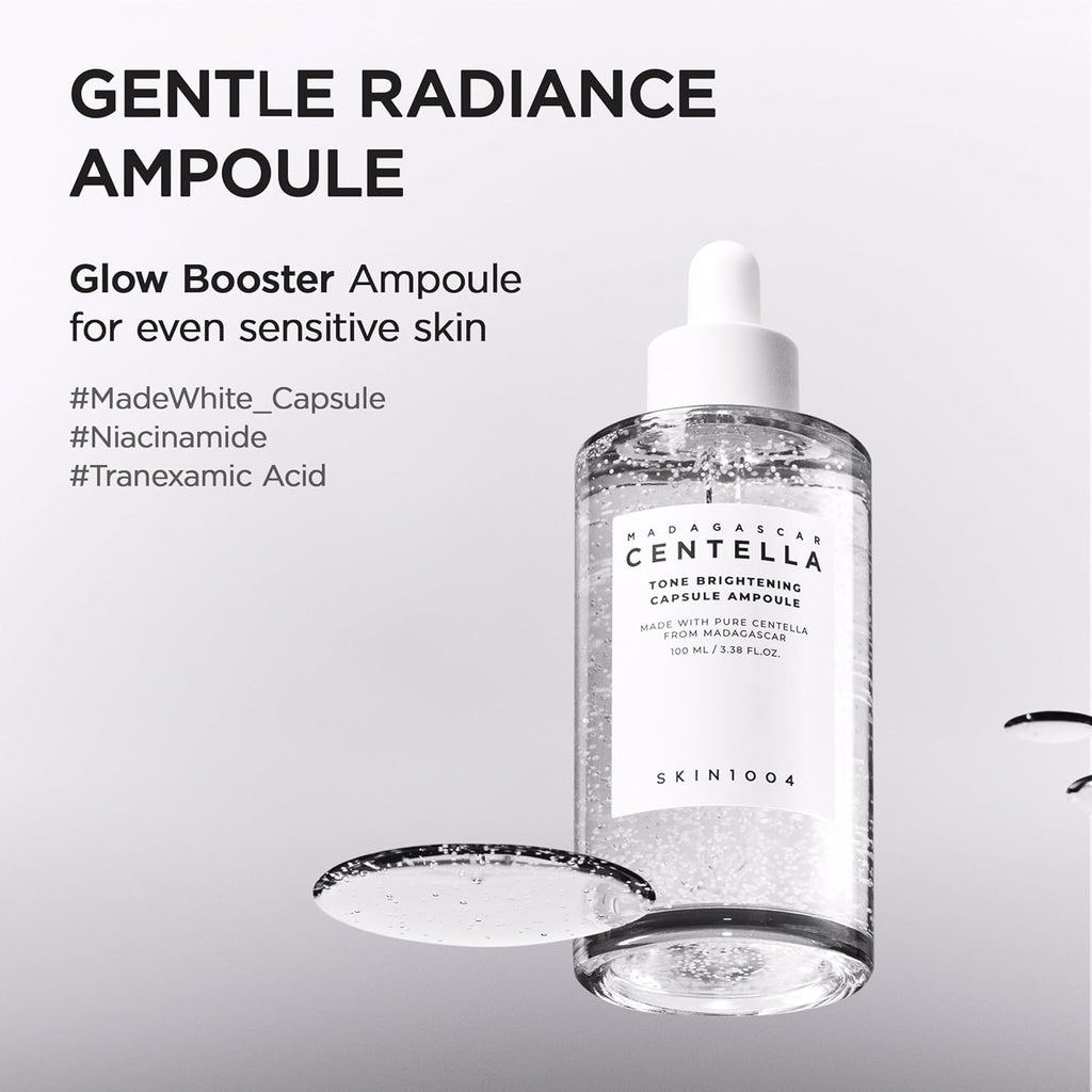 SKIN1004 - Madagascar Centella Radiance Booster Trio Set (Ampoule + Mask + Cream)