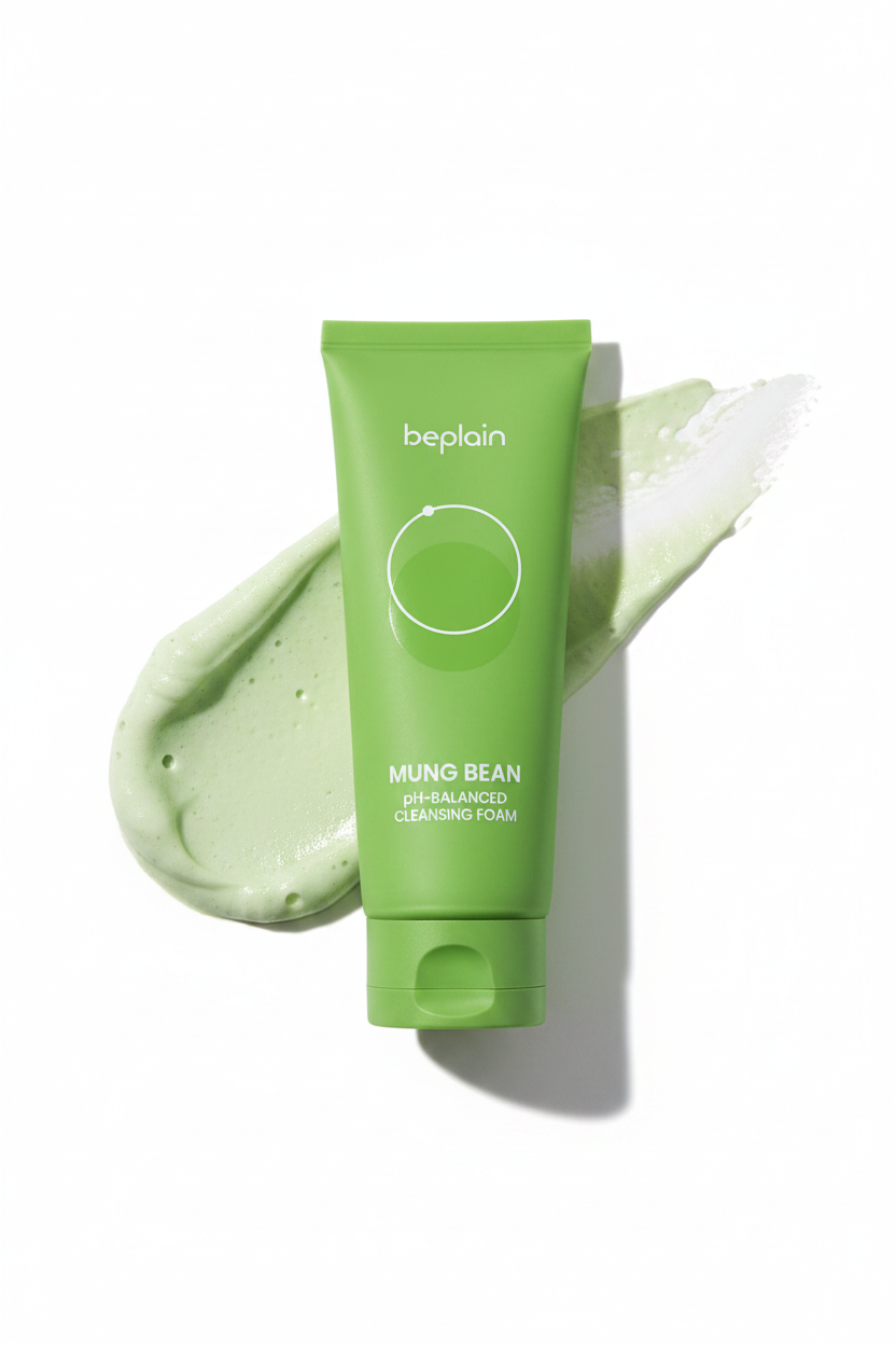 beplain - Mung Bean ph-balanced cleansing foam