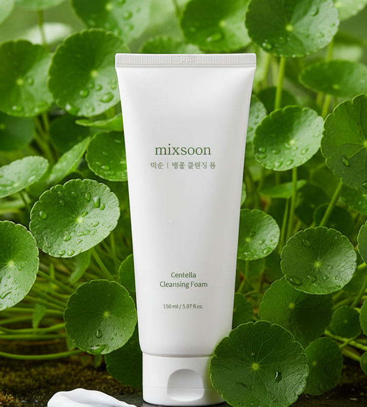 ⭐ Glowé Best Seller ⭐ Mixsoon - Centella Cleansing Foam