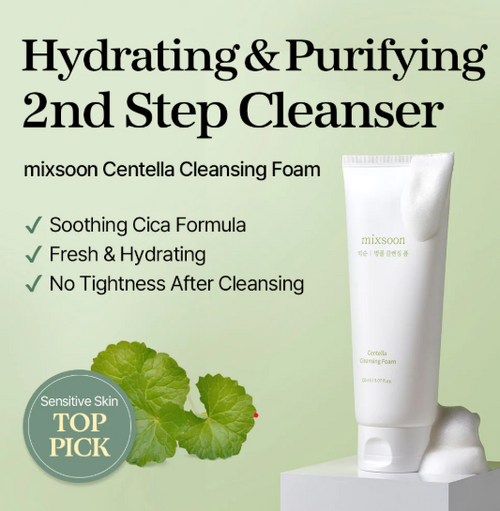mixsoon Centella Cleansing Foam