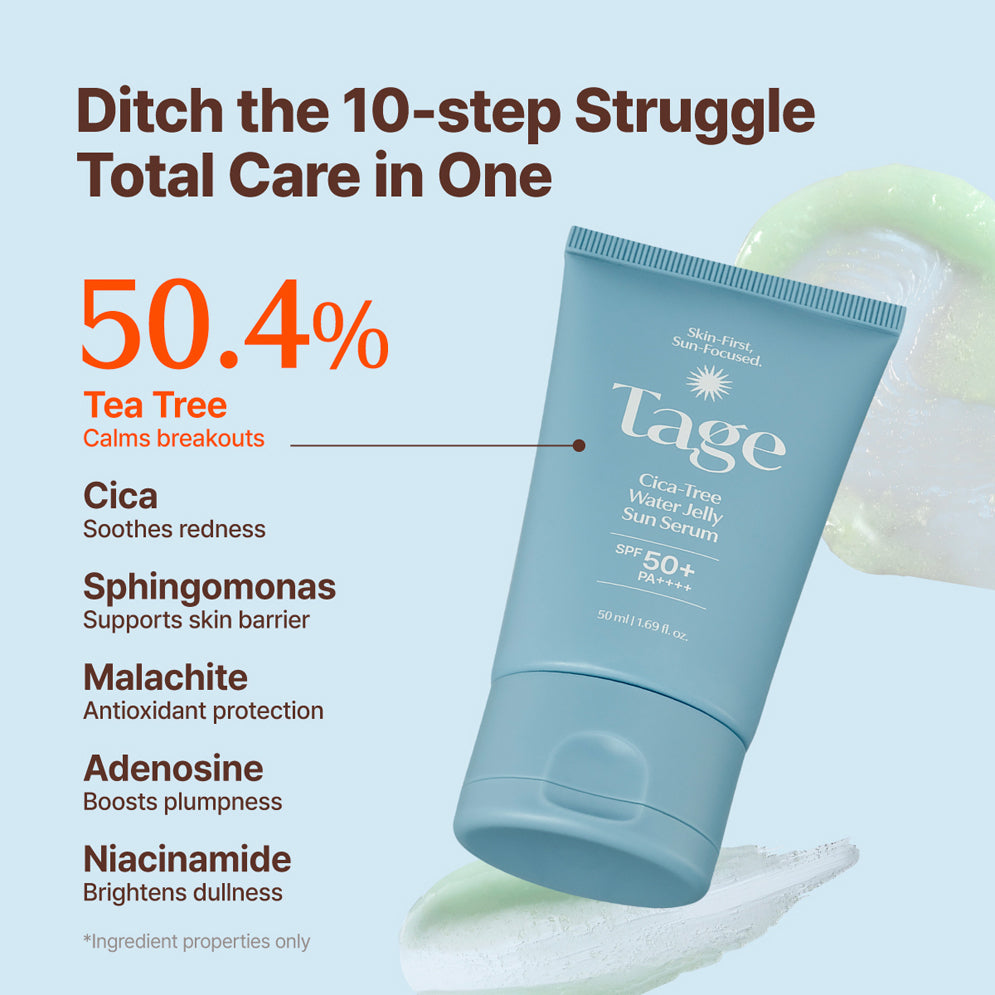 Tage - Cica-Tree Water Jelly Sun Serum [50ml]