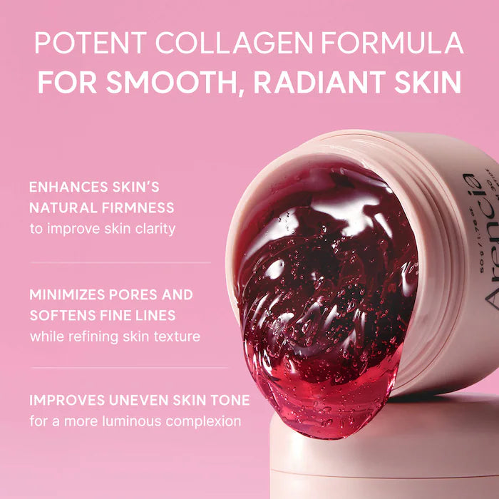 Arencia Fresh Red Smoothie Serum 30 with Red Collagen, Niacinamide, and Peptides