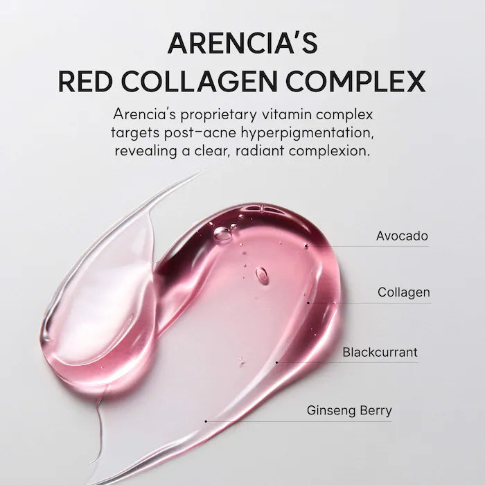 Arencia Fresh Red Smoothie Serum 30 with Red Collagen, Niacinamide, and Peptides